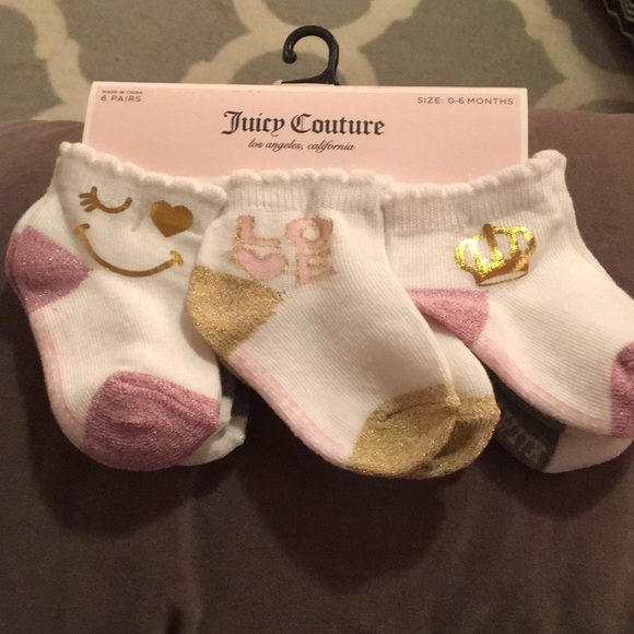 juicy couture baby socks